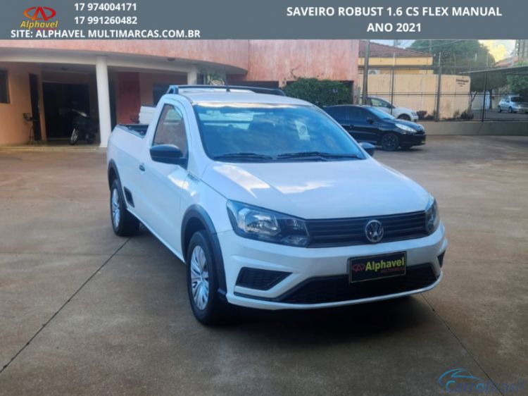 Alphavel Multimarcas | Saveiro SAVEIRO ROBUST 1.6 CS FLEX MANUAL 20/21 - foto 1