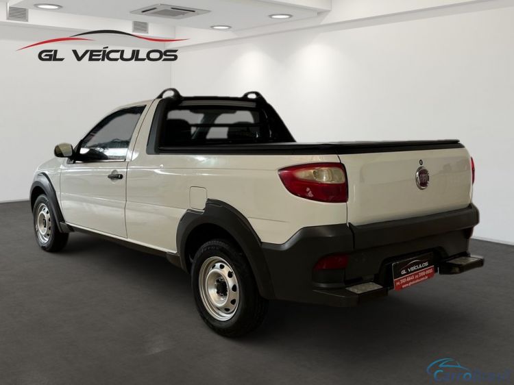 GL Veículos | Strada Fiat Strada Working HARD 1.4 Fire Flex 8V CS - Branco - 2020 20/20 - foto 4