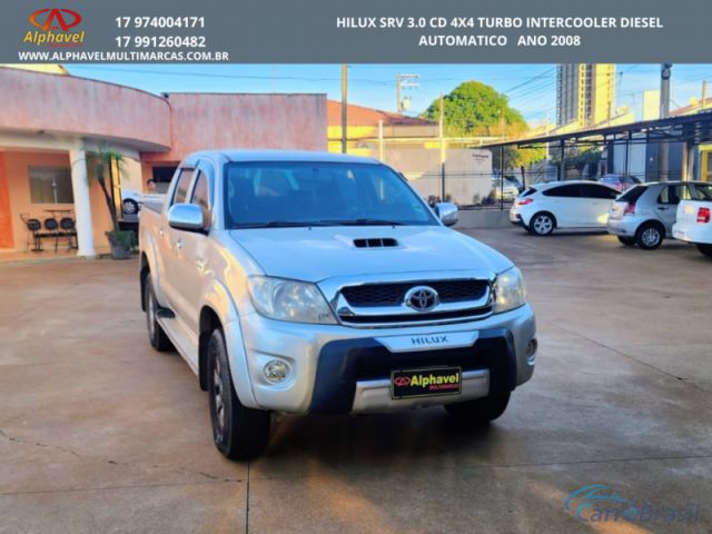 Mais detalhes do Toyota Hilux HILUX SRV 3.0 4X4 CD TURBO INTERCOOLER DIESEL AUTOMATICO Diesel