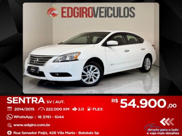 Mais detalhes do Nissan Sentra