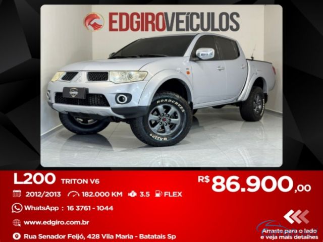 Mais detalhes do Mitsubishi L-200