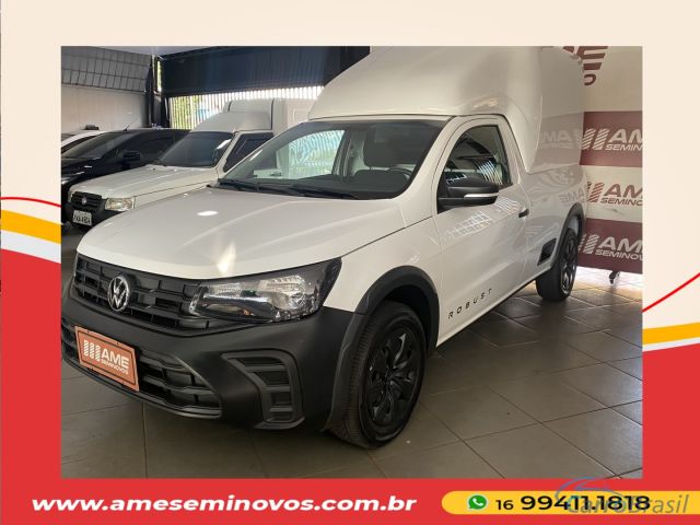 Mais detalhes do Volkswagen Saveiro 1.6 MSI ROBUST CS 16V FLEX 2P MANUAL Flex