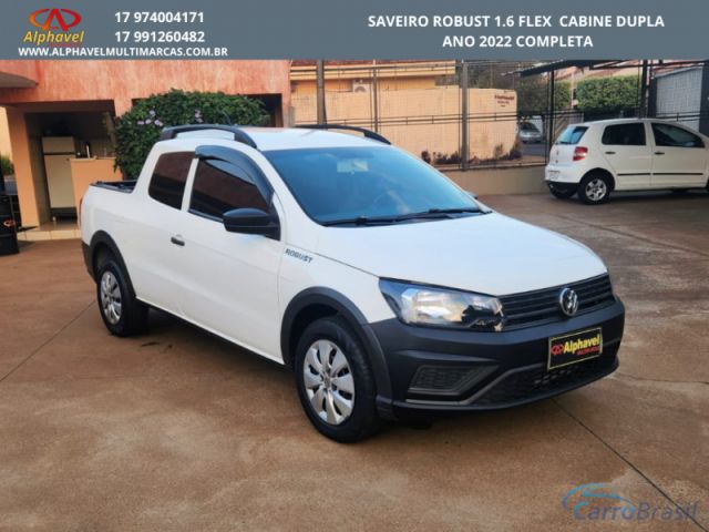 Mais detalhes do Volkswagen Saveiro SAVEIRO ROBUST 1.6 FLEX CABINE DUPLA MAMUAL Flex
